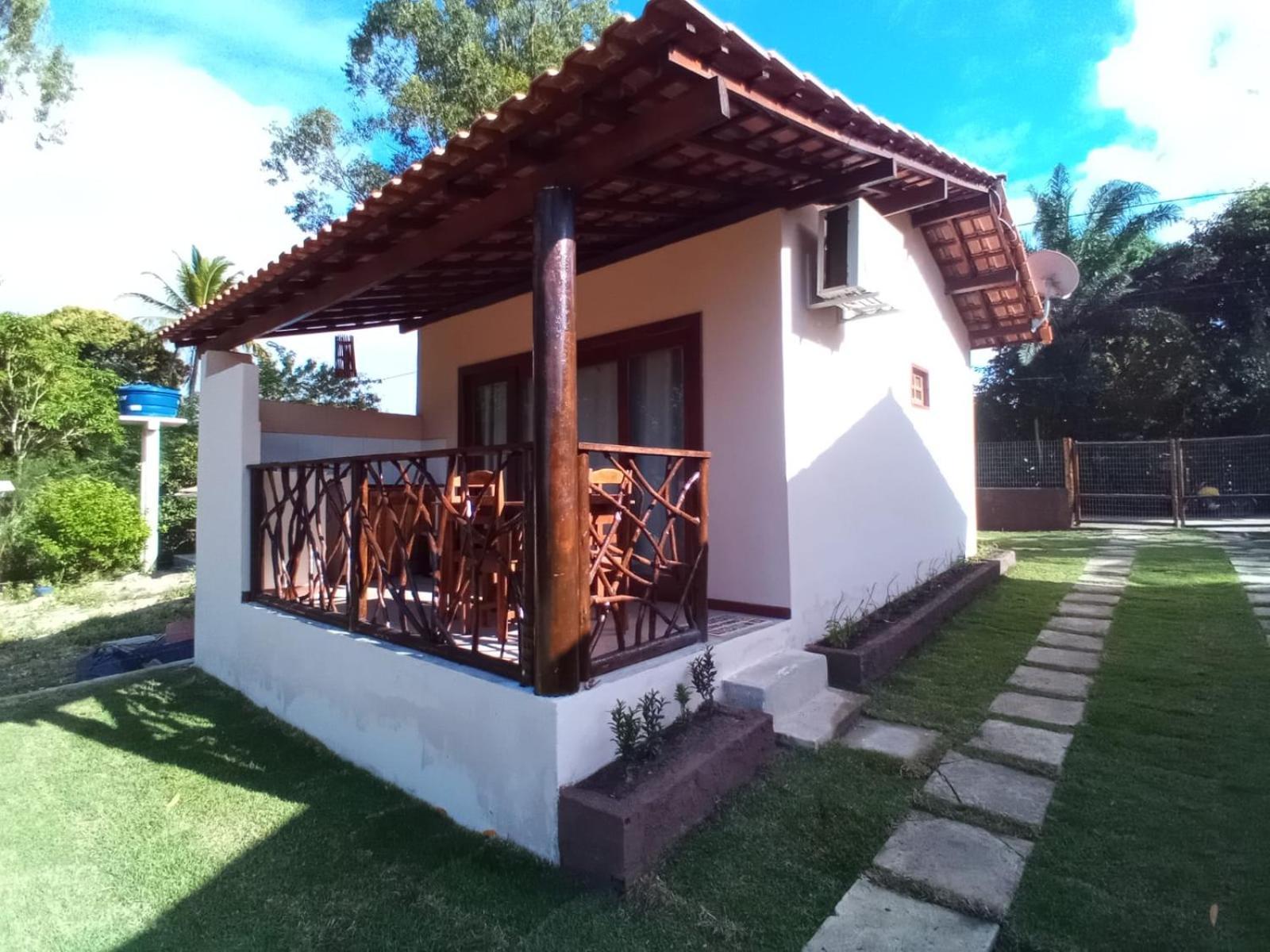 Paraiso Da Falesia Em Cumuruxatiba Com Vista Excepcional Para O Mar Villa ภายนอก รูปภาพ